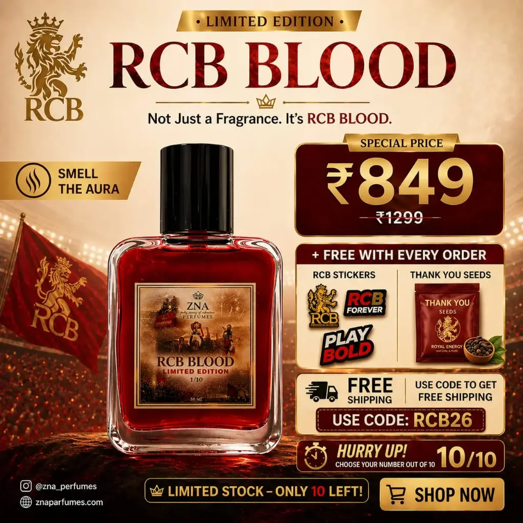 RCB Blood – Limited Edition only 1 left
